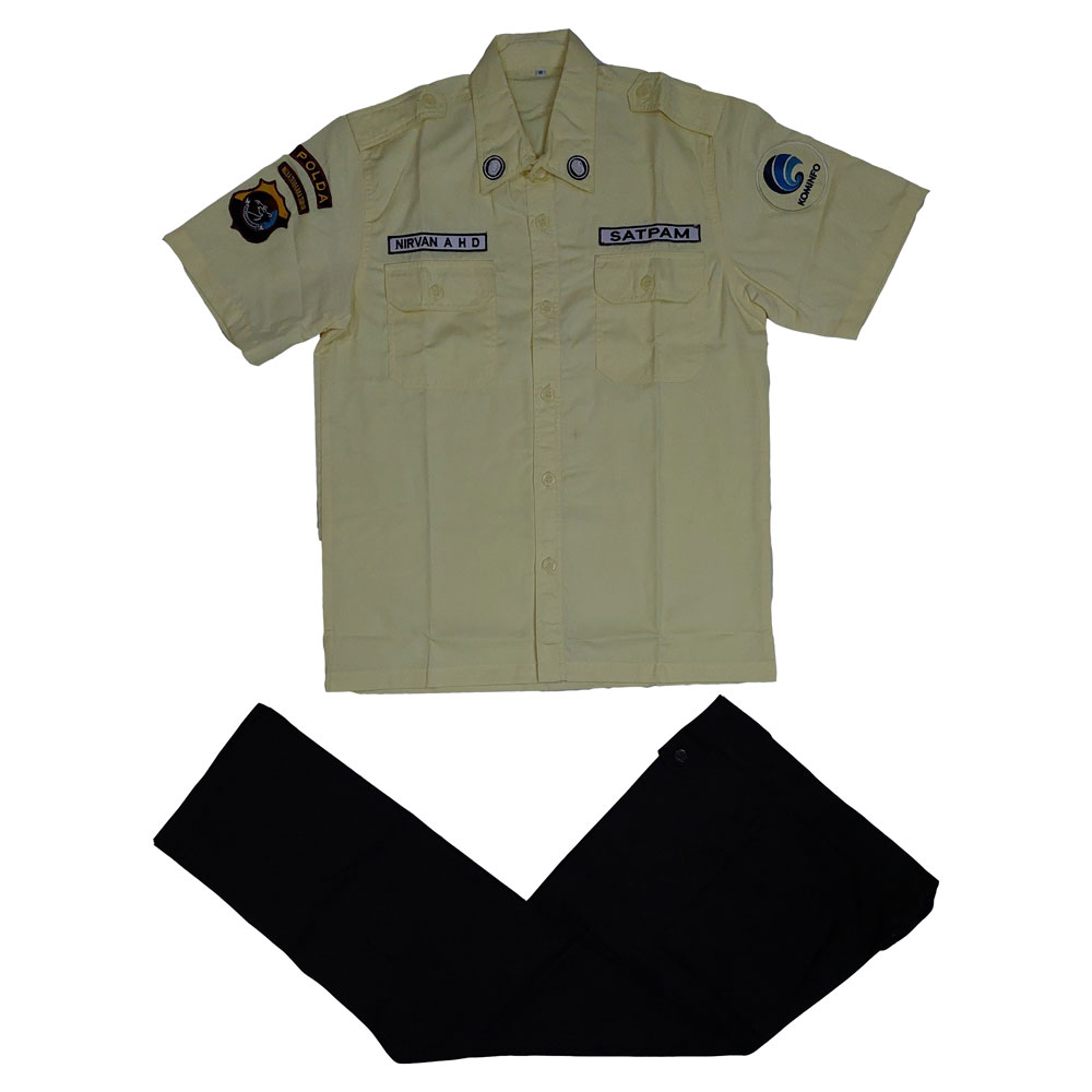 seragam satpam baru sdppi kupang